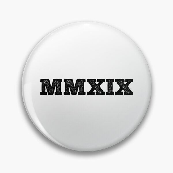 Item preview, 2019 Roman Numerals designed and sold by MSA-42.