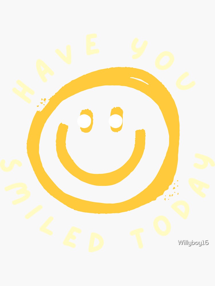 Vinyl Sticker: Sunshine Smile Vinyl Sticker: Sunshine Smile