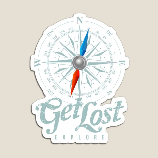 Item preview, Get Lost Explore - Adventure T-shirt designed and sold by VomHaus.