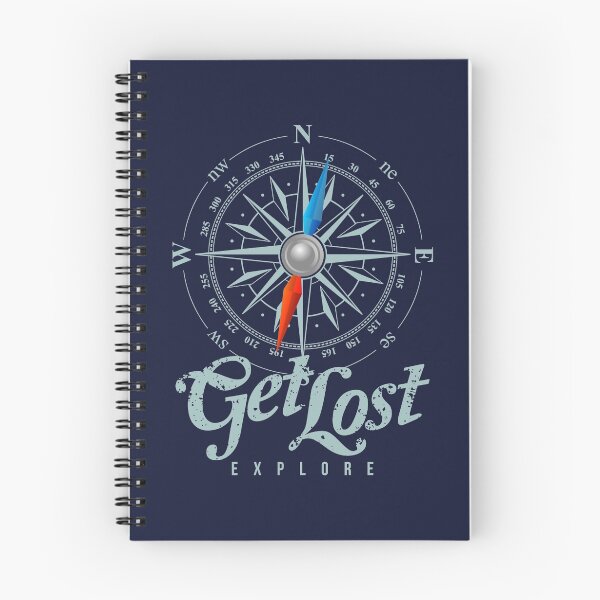 Item preview, Get Lost Explore - Adventure T-shirt designed and sold by VomHaus.