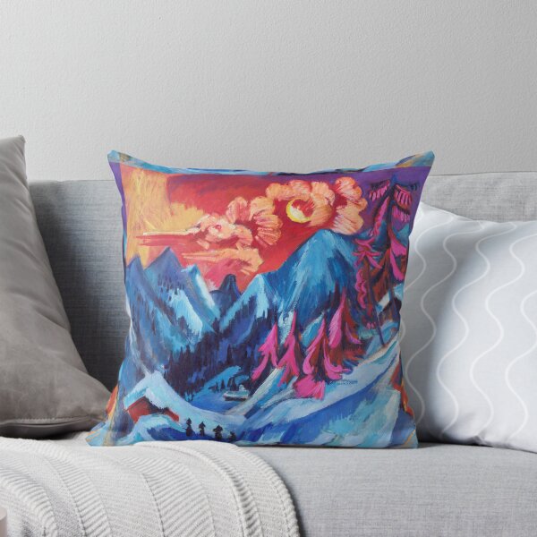 Item preview, Winter Landscape in Moonlight by Ernst Ludwig Kirchner designed and sold by Sam Artist.