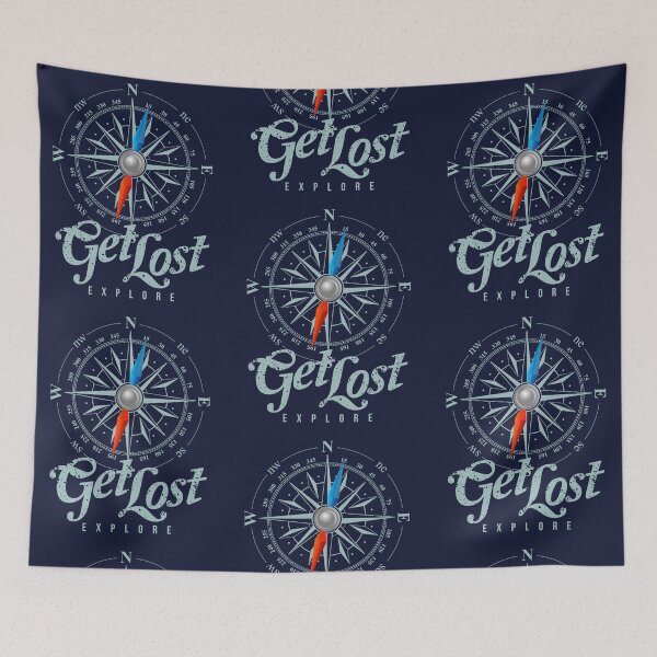 Item preview, Get Lost Explore - Adventure T-shirt designed and sold by VomHaus.