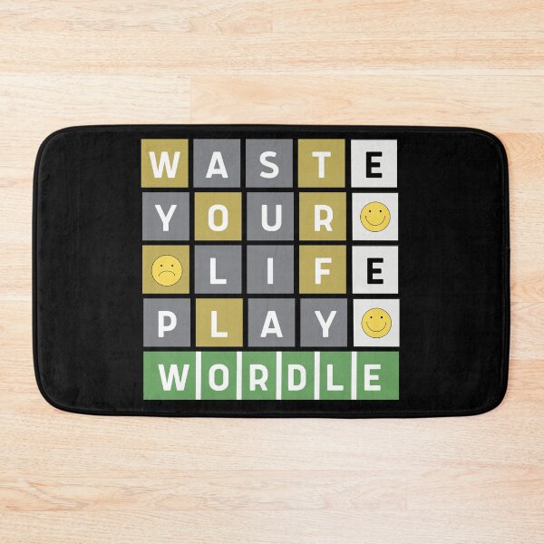 Item preview, Waste Your Life Play Wordle - Designs by derickquince designed and sold by DerickQuince.