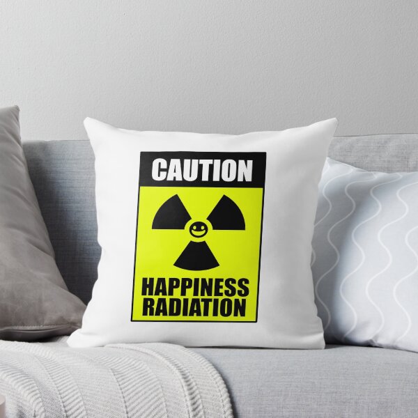 Item preview, Happiness Radiation Warning Sign 1 designed and sold by NameUnknown.
