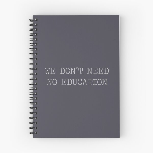 Item preview, We don´t Need No Education, silver designed and sold by perezzzoso.