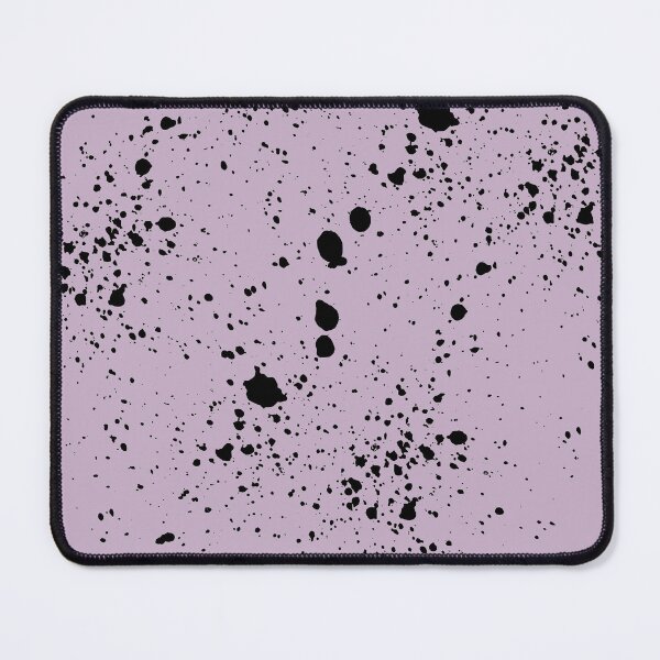 Item preview, Splattered Ink Spots Black and White Splattered spots Pattern designed and sold by jkernz.