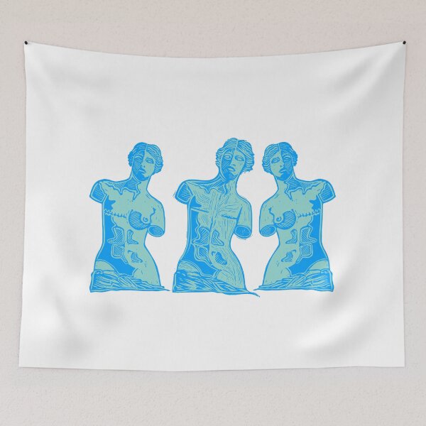 Item preview, Triple Venus Mastectomy Blue designed and sold by Sarah Batchelor.