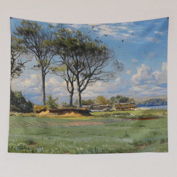 Item preview, Spring Landscape, by Peder Mork Monsted designed and sold by Irina Polyanskaya.