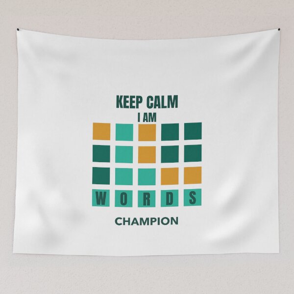 Item preview, Keep calm i am Words champion designed and sold by Teo13.