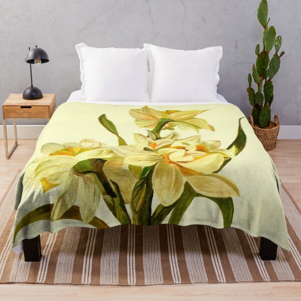 Item preview, Double Narcissi Bouquet Floral Art designed and sold by taiche.