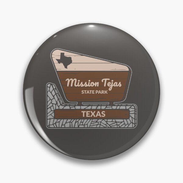 Item preview, Mission Tejas State Park Texas Entrance Welcome Sign designed and sold by palmettodigital.