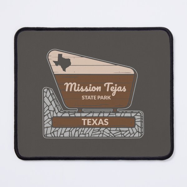 Item preview, Mission Tejas State Park Texas Entrance Welcome Sign designed and sold by palmettodigital.