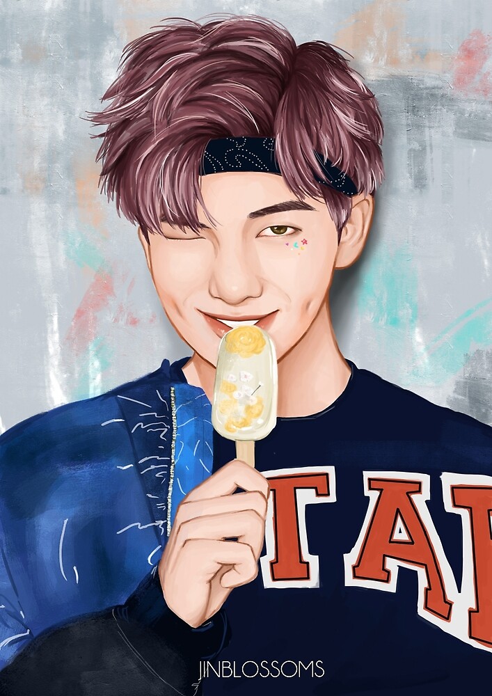  BTS  Rap  Monster  YNWA by jinblossoms Redbubble