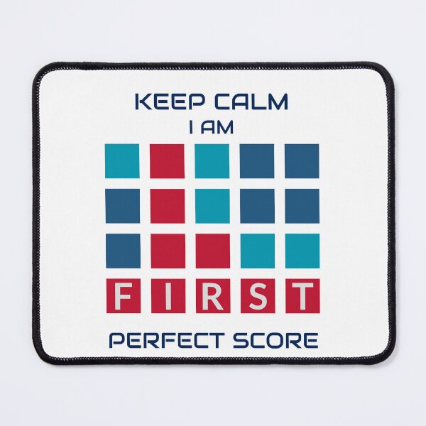 Item preview,  Keep calm i am first perfect score- wordle designed and sold by Teo13.