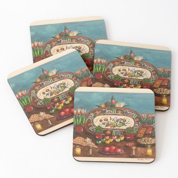 Item preview, Nowruz Setup (watercolor) designed and sold by ariaz.art.