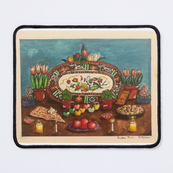 Item preview, Nowruz Setup (watercolor) designed and sold by ariaz.art.