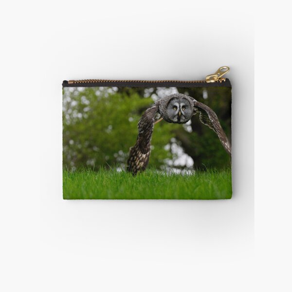 Item preview, Great Grey Owl flying designed and sold by buttonpresser.