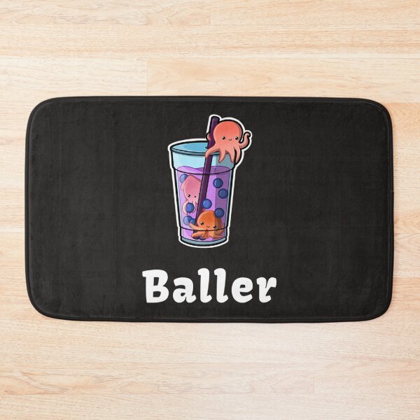 Item preview, Diseño de té baller boba con kawaii designed and sold by odiczmack.