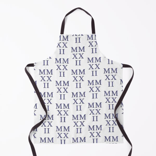 Item preview, 2022 Roman Numerals small - very peri on white designed and sold by BTCelebration.