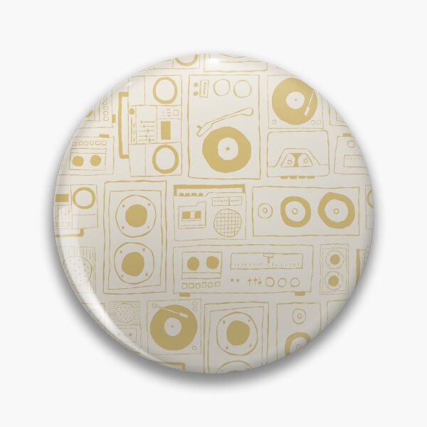 Item preview, Vintage Music Players - gold designed and sold by designhalffull.