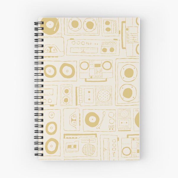 Item preview, Vintage Music Players - gold designed and sold by designhalffull.