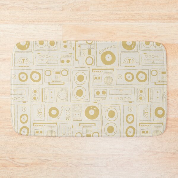 Item preview, Vintage Music Players - gold designed and sold by designhalffull.