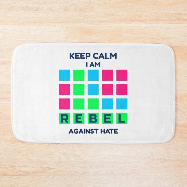 Item preview,  Keep calm i am rebel against hate- wordle designed and sold by Teo13.