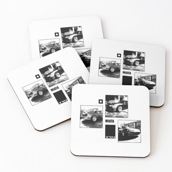 Item preview, Jdm T-ShirtMazda Miata MX-5 NB Black 'N White Archive T-Shirt_by Cero81_ designed and sold by quanhiepga.