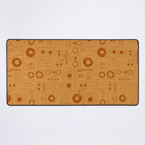 Item preview, Vintage Music Players - 70s brown colorway designed and sold by designhalffull.