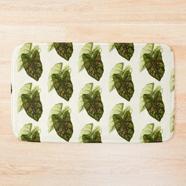 Item preview, Caladium Freckles - botanical illustration designed and sold by chimakingthings.