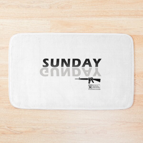 Item preview, Sunday Gunday Gun Military Firearm Funny designed and sold by 9un5.