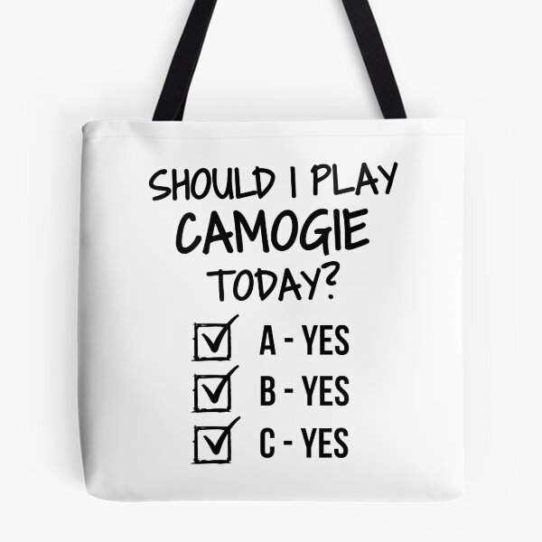 Artikelvorschau, Soll ich heute Camogie spielen? entworfen und verkauft von TheGreenGoat.