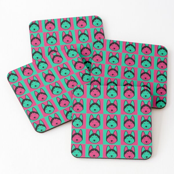 Item preview, Dog face patterns  designed and sold by CoolArtByMboya.