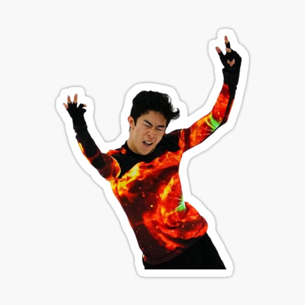 &ldquo;Nathan Chen&rdquo; Sticker for Sale by quotesabound | Redbubble