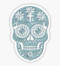 Openwork skull Sticker