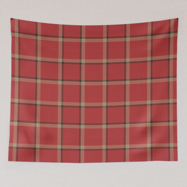 Item preview, Check plaid pattern in red color. Classic tartan pattern. designed and sold by SolarDesign.