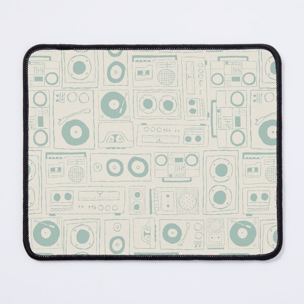Item preview, Vintage Music Players - sage green colorway designed and sold by designhalffull.