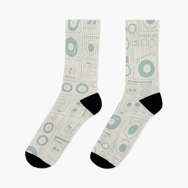 Item preview, Vintage Music Players - sage green colorway designed and sold by designhalffull.