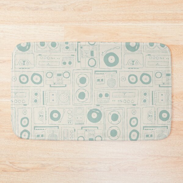 Item preview, Vintage Music Players - sage green colorway designed and sold by designhalffull.