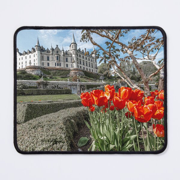 Item preview, Red Flowers of Dunrobin designed and sold by StewieStrout.
