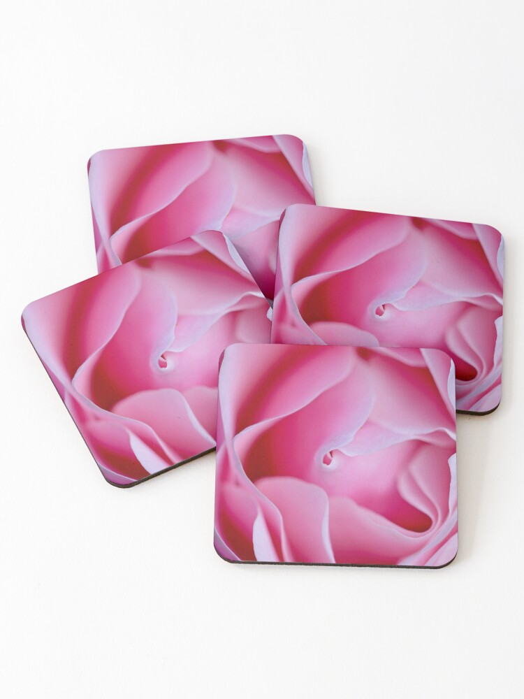 Thumbnail 1 of 5, Coasters (Set of 4), Rose designed and sold by blackmamba5.