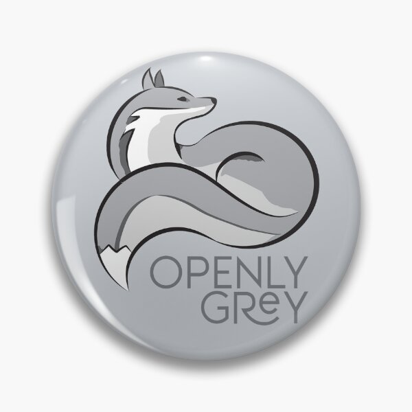 Item preview, Openly Gray - proud to be old designed and sold by itisjakob.