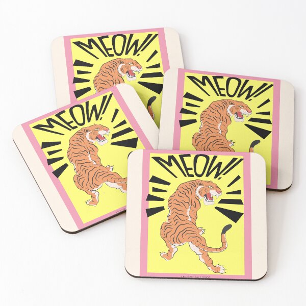 Item preview, Tiger Meow Illustration designed and sold by lucentartshop1.
