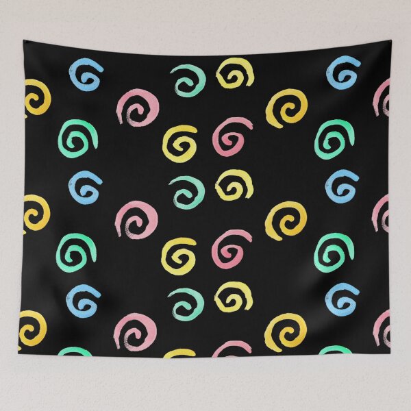 Item preview, Black Swirly Floral Pattern - Black Swirly Pattern designed and sold by Avani01.