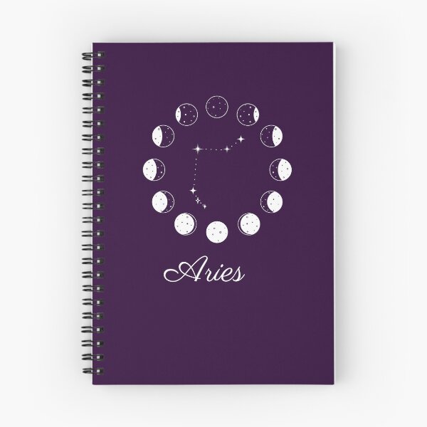 Item preview, constellation zodiac sign Aries moon phases designed and sold by astroful.