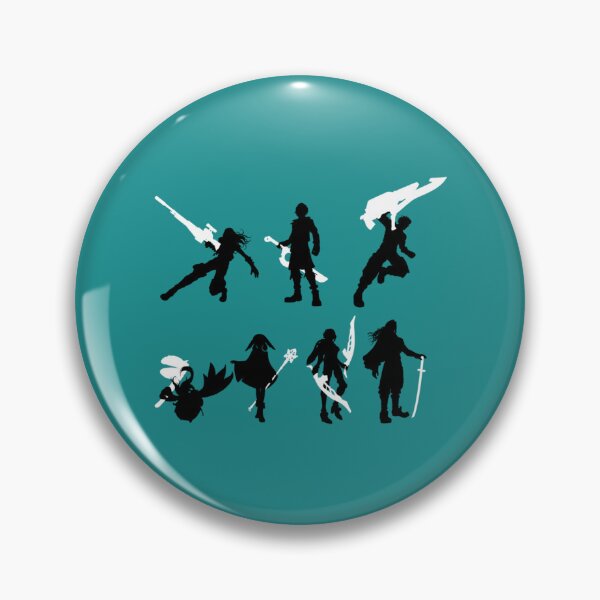 Item preview, Xenoblade party silhouette (ver. 2)   designed and sold by MazalFine.