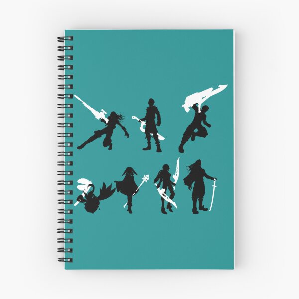 Item preview, Xenoblade party silhouette (ver. 2)   designed and sold by MazalFine.
