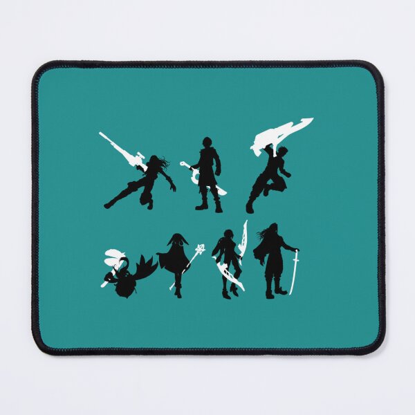 Item preview, Xenoblade party silhouette (ver. 2)   designed and sold by MazalFine.