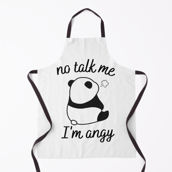 Item preview, Don't Talk To me I'm angy | Cute Panda designed and sold by Africrafts.