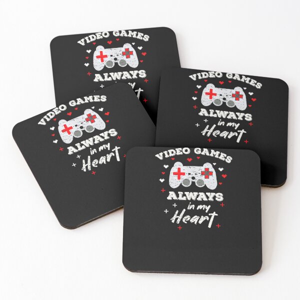 Item preview, Video Games Always In My Heart Gamer Funny Video Gamer Gift  designed and sold by FunSilly.